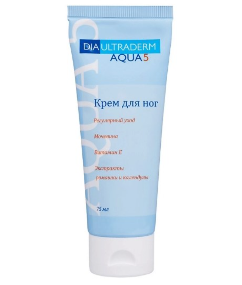 фото упаковки Diaultraderm aqua 5 Крем для ног