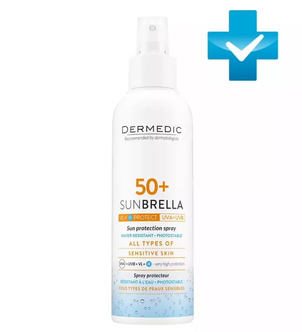 фото упаковки Dermedic Sunbrella Молочко-спрей солнцезащитный