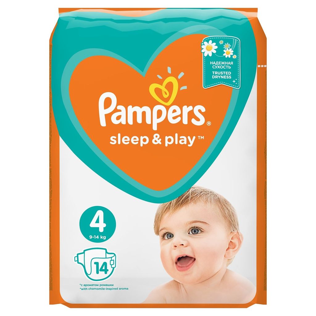 фото упаковки Pampers Sleep&Play Подгузники детские