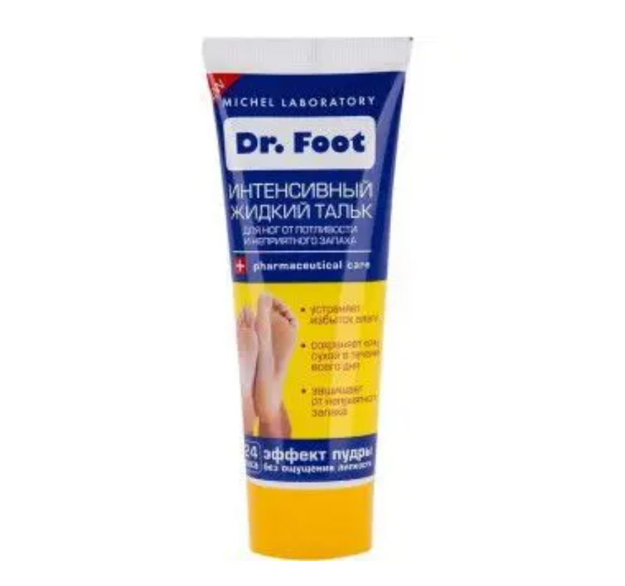 фото упаковки Dr. Foot Тальк интенсивный жидкий для ног