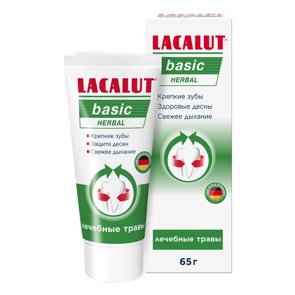 фото упаковки Lacalut Basic Herbal Зубная паста