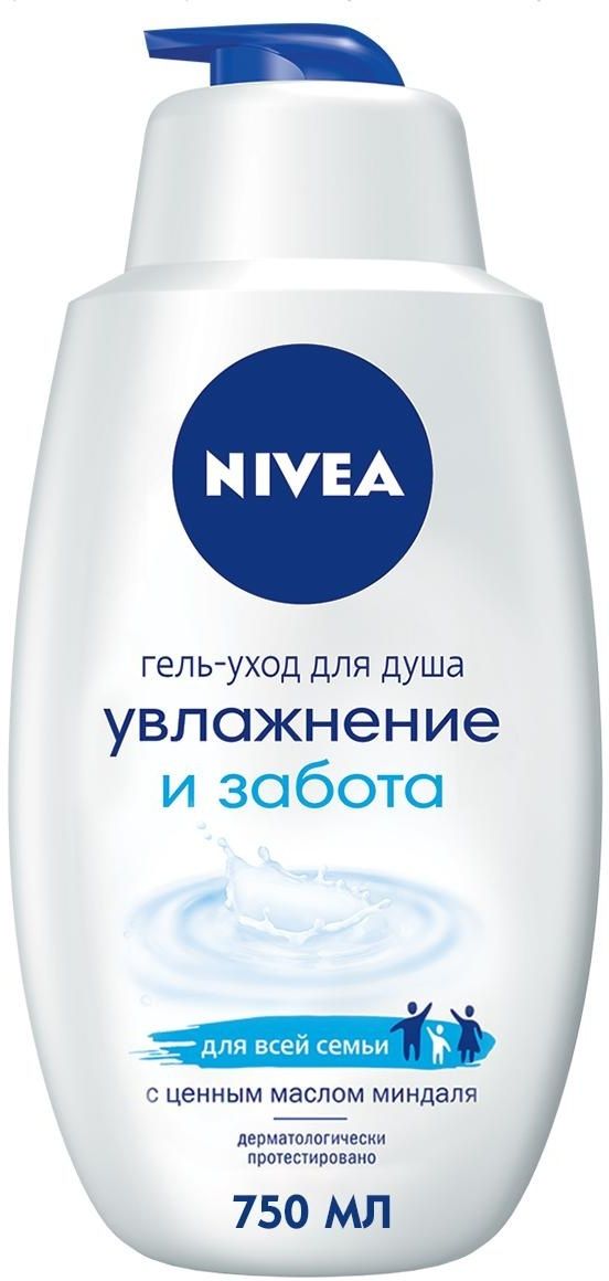 фото упаковки Nivea Гель для душа Увлажнение и забота