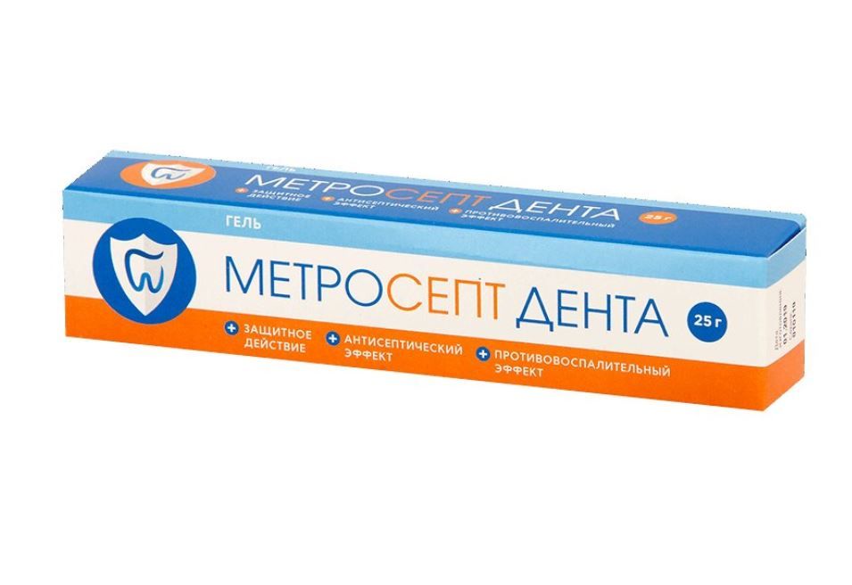 фото упаковки PL Метросепт Дента гель для наружного применения
