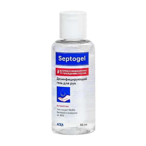 фото упаковки Septogel дезинфицирующий гель для рук