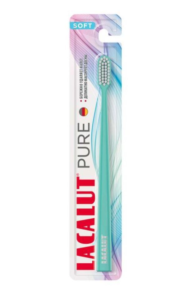 фото упаковки Lacalut Pure Щетка зубная мягкая