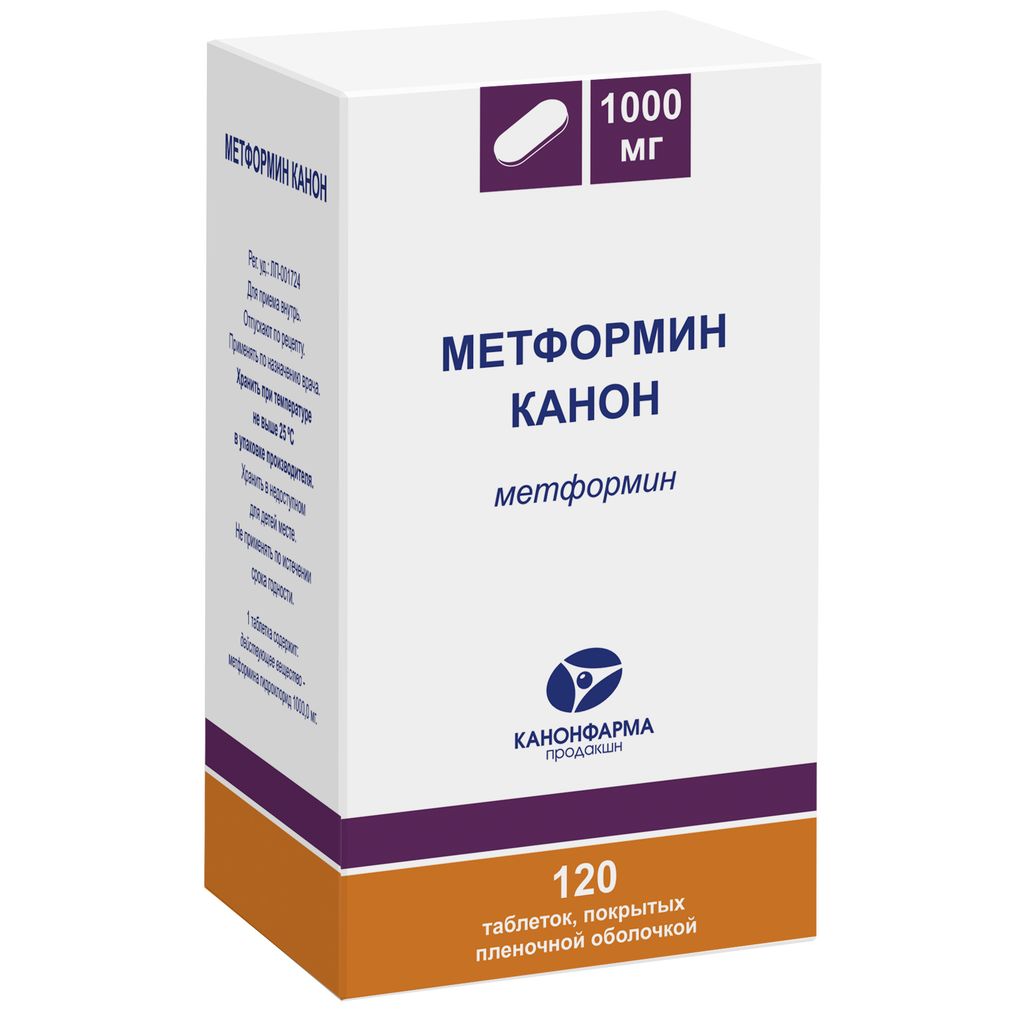 фото упаковки Метформин-Канон