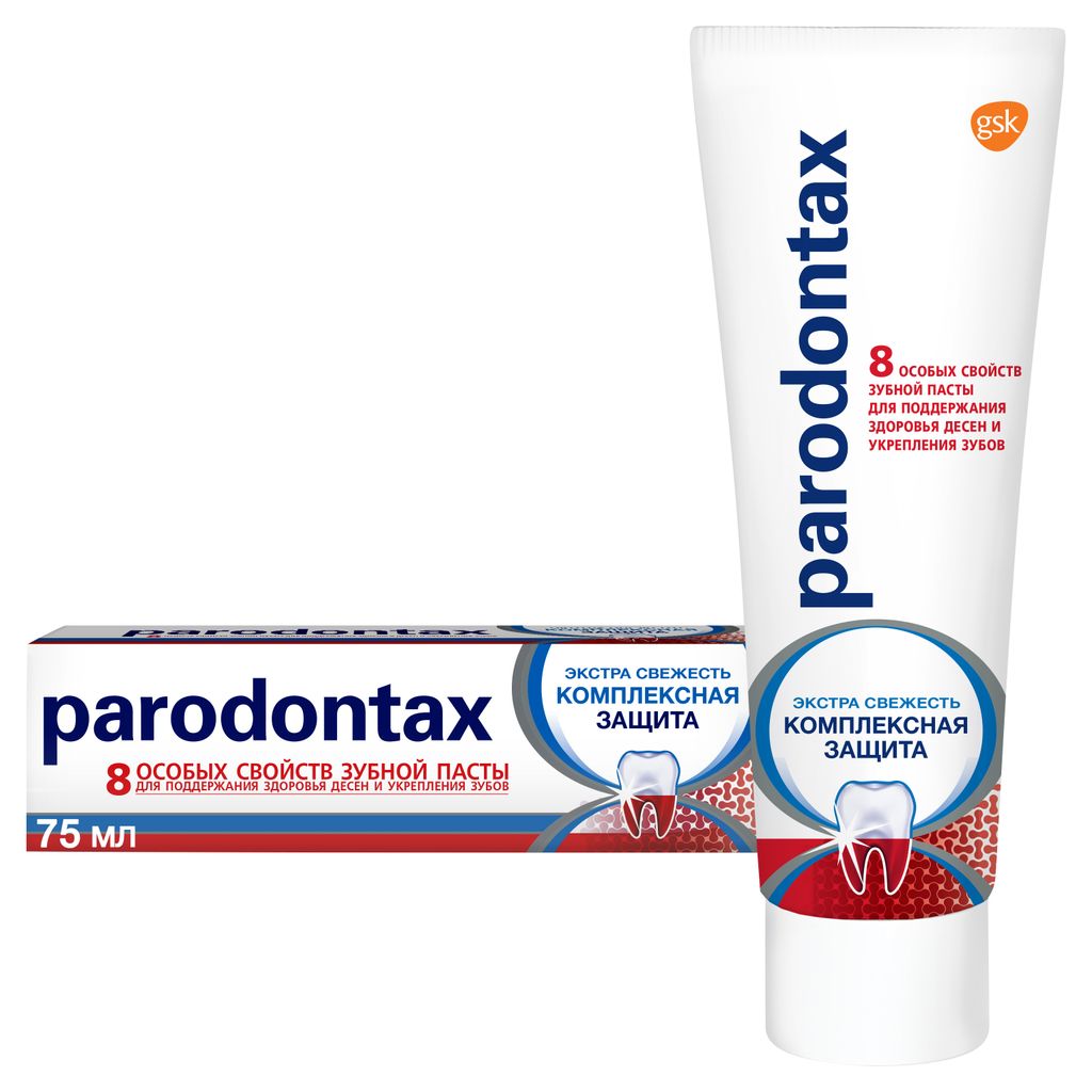 фото упаковки Parodontax Комплексная защита зубная паста