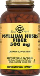 Solgar Псиллиум пищевые волокна 500 мг, 500 мг, капсулы, 200 шт.