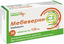 Мебеверин-СЗ, 135 мг, таблетки, покрытые пленочной оболочкой, 30 шт.