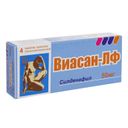 Виасан-ЛФ, 50 мг, таблетки, покрытые пленочной оболочкой, 4 шт.