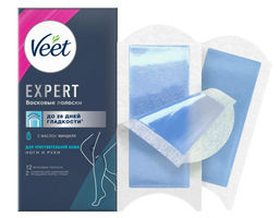 Veet Expert Восковые полоски для депиляции