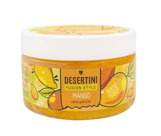 Desertini Скраб для тела солевой манго, 250 мл, 1 шт.