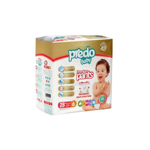 Predo Baby Подгузники-трусики для детей, р. 6, 15+ кг, 28 шт.