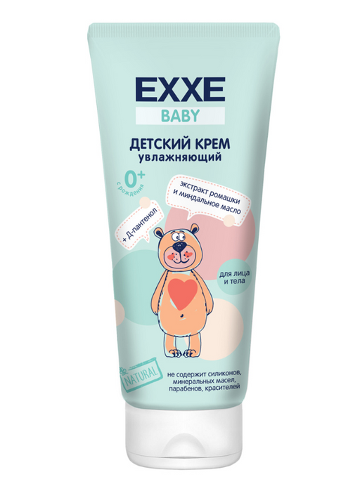 Exxe Baby Детский крем, 0+, увлажняющий, 100 мл, 1 шт.