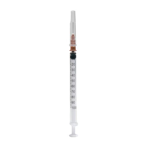 Шприц инсулиновый трехкомпонентный, 1 мл, 30G(0.30x8)мм, 1 шт.