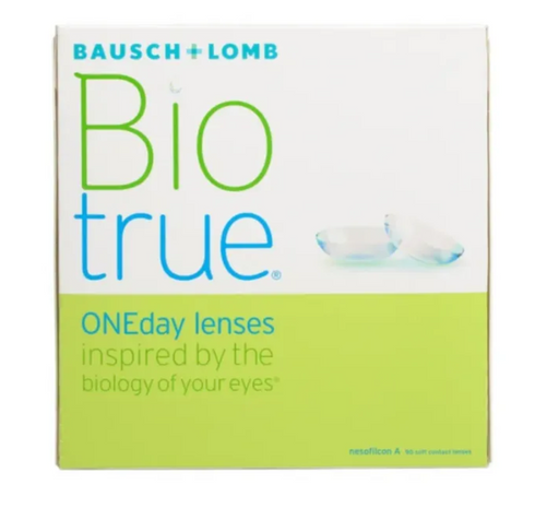 Bausch&Lomb Biotrue ONEday Контактные линзы однодневные, BC=8.6 d=14.2, D(-4.00), 90 шт.