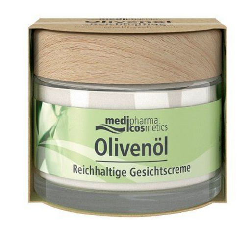 Medipharma Cosmetics Olivenol Крем для лица, крем, обогащенный, 50 мл, 1 шт.