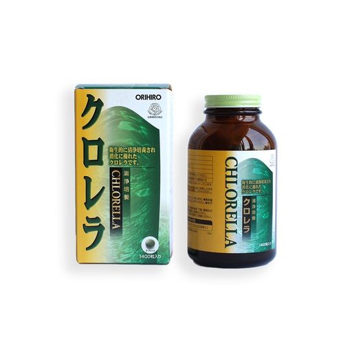 Orihiro Хлорелла, 200 мг, таблетки, 1400 шт.