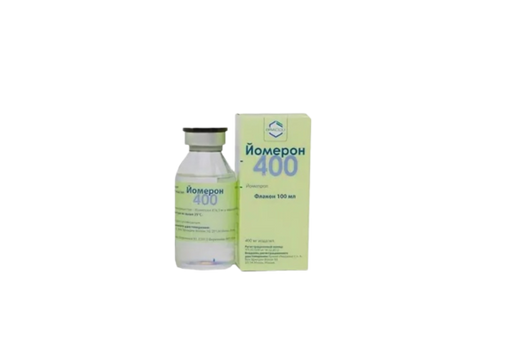 Йомерон, 400 мг йода/мл, раствор для инъекций, 100 мл, 1 шт.
