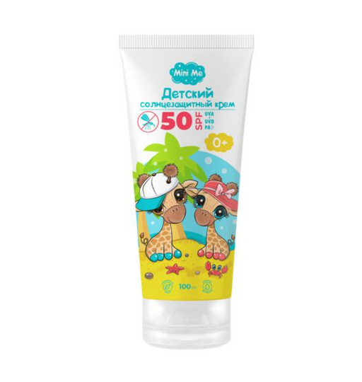 Mini Me Крем солнцезащитный детский, SPF50, для детей с рождения, 100 мл, 1 шт.