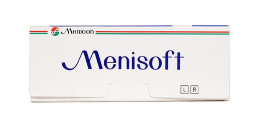 Menisoft Menicon Линзы контактные ежемесячной замены мягкие, BC=8.6 d=14.2, D(-1.00), 3 шт.