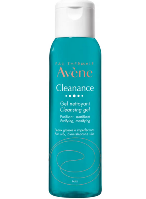 Avene Cleanance очищающий гель, гель для умывания, матирующий, 100 мл, 1 шт.