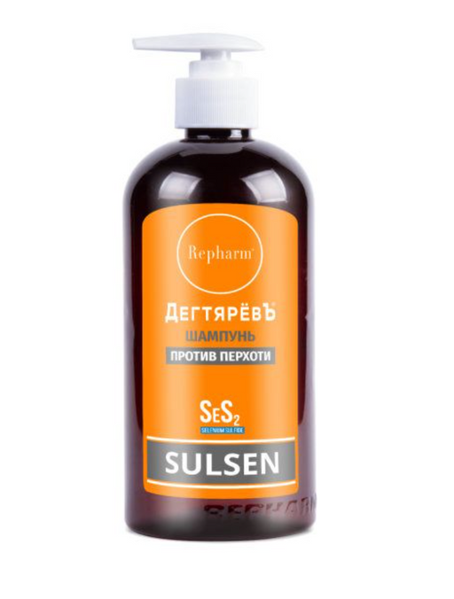 Repharm Шампунь Дегтяревъ сульсен, шампунь, против перхоти, 500 мл, 1 шт.