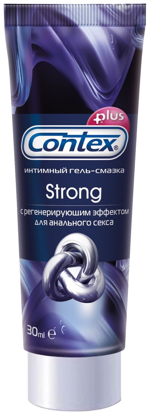 Гель-смазка Contex Strong, гель, с регенерирующим эффектом, 30 мл, 1 шт.